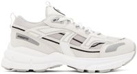 Axel Arigato White & Gray Marathon R-Trail Sneakers