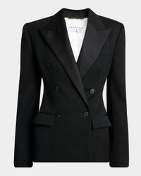 Double-Breasted Tuxedo Jacket