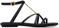 JACQUEMUS Black Les Classiques 'Les sandales Pralu plates' Sandals