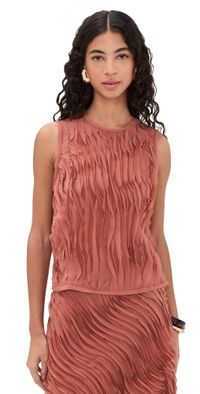 Ulla Johnson Celina Top Chestnut 0