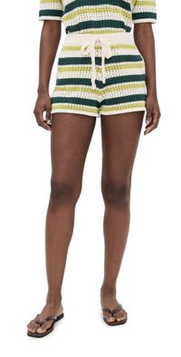 ALIGNE Faro Crochet Knitted Shorts Multi XS