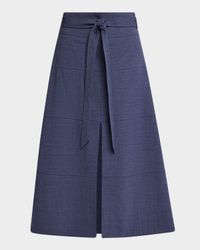 Hudson A-Line Midi Skirt