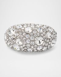 Crystal Dome Ponytail Cuff