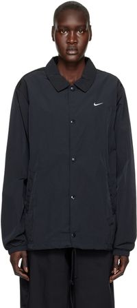 Nike Black Sportswear Authentics Coaches Jacket