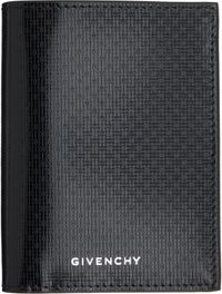 Givenchy Black 4G Leather Card Holder