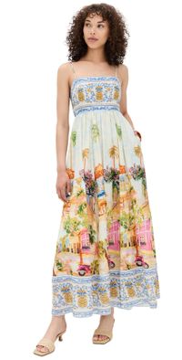 FARM Rio Aracati Multicolor Maxi Dress Aracati Multicolor XXS