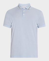 Men's Dominic Ribbon Tipping Polo Shirt
