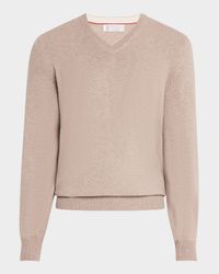 Men's Cashmere V-Neck Sweater