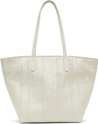 BY FAR White Club Tote