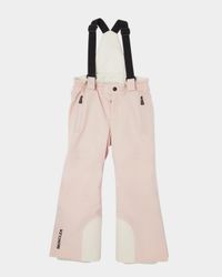 Girl's Suspender Ski Trousers, Size 8-14