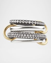 Vega 4-Link Silver & Gold Ring