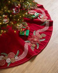 64" Magnolia Noel Tree Skirt