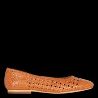 Jb Martin - Ballerines en cuir tressé - Taille 41 - Marron