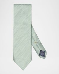 Men's Silk and Linen Tie