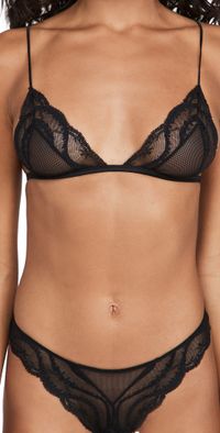 Kiki De Montparnasse Leche Moi Soft Bra Black XS
