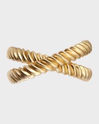 Deco Twist Napkin Rings, Set of 4
