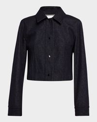 Cropped Shirt Jacket