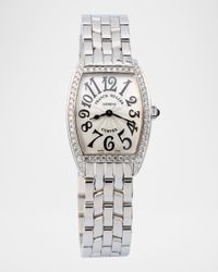Curvex Stainless Steel Diamond Watch