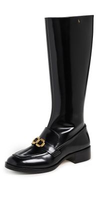 Larroudé Harrington Boots Black 10