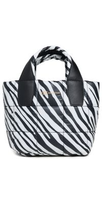 Vee Collective Porter Tote Mini Zebra Bag Zebra One Size