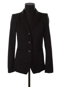 Agnes B. - Seconde Main - Blazer en laine - Taille XS - Noir