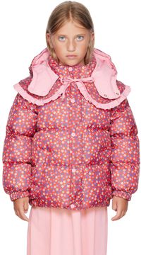 FLAKIKI SSENSE Exclusive Kids Reversible Red Liberty Kiki Goose Puffer Jacket