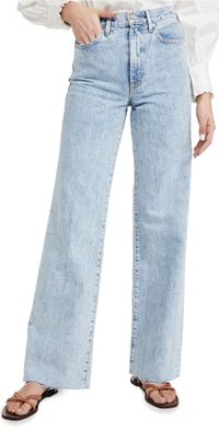 SLVRLAKE Grace High Rise Wide Leg Jeans Time To Go 32