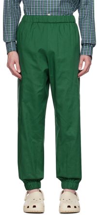 CHLOé NARDIN Green Piping Lounge Pants