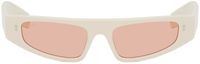 Gucci Off-White Cat-Eye Sunglasses