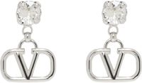 Valentino Garavani Silver VLogo Signature Earrings