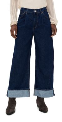 Free People Alia Wide Leg Jeans Hawthorne 30