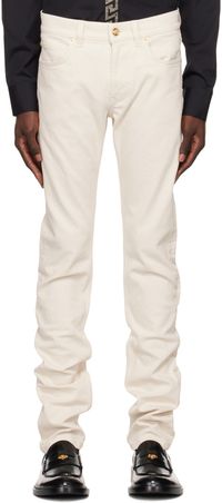 Versace Off-White Medusa Jeans