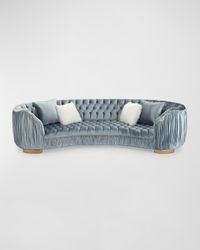 Emma Curved Sofa, 118.5"