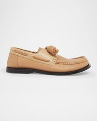 Campo Leather Boat Loafers