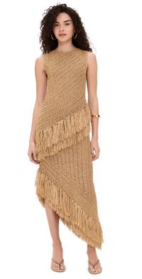 SIMONMILLER Beja Crochet Dress Natural M