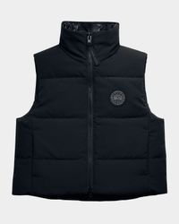 Grandview Cropped Down Vest