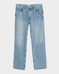 Men's Relaxed Light Wash Jeans