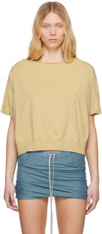Rick Owens DRKSHDW Beige Hollywood Dagger T-shirt