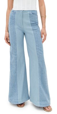Sabina Musayev Ace Pants Light Blue S