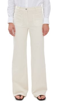 Nili Lotan Florence Corduroy Pants Stone 6