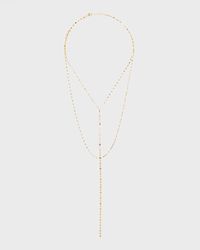 Nude Blake Chain Drop Necklace
