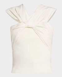 Celiana Combo Off-The-Shoulder Top