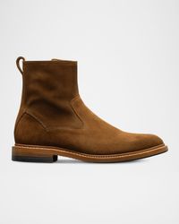 Men's Tompkins Suede Zip Ankle Boots