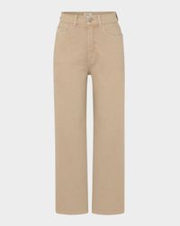 Hepburn Wide-Leg High-Rise Ankle Jeans