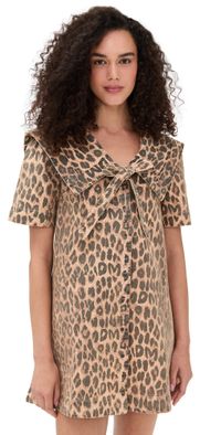 Damson Madder Goldie Dress Leopard 10