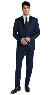 BOSS Slim Fit Tuxedo Navy 46
