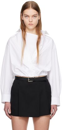 Juun.J Chemise étagée blanche
