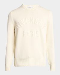 Men's Embroidered Crewneck Sweater