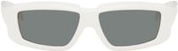 Rick Owens White Rick Sunglasses