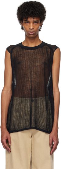 Jan-Jan Van Essche Black #62 Tank Top